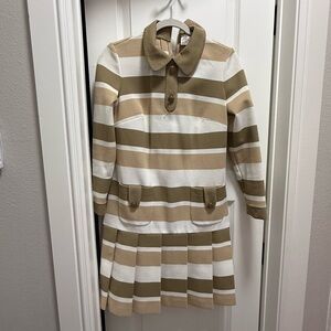 Mid century butte knit dress